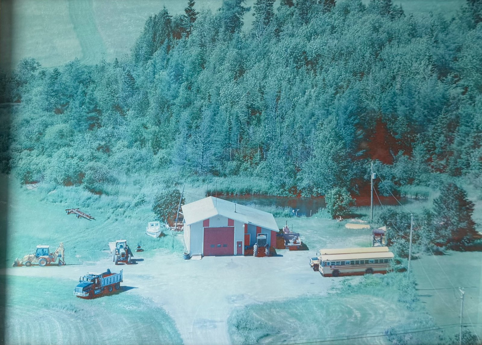 Garage Jeff Robinson à ses débuts, en 1977