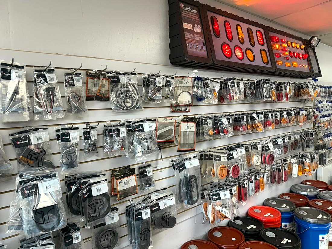 Mur de lumières et accessoires pour véhicules lourds